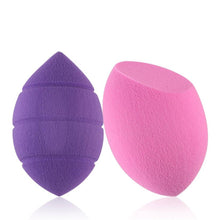 MAANGE Latex Material 2pcs Pro Beauty Flawless Makeup Foundation Puff Multi Shape Sponges silicon makeup sponge Anne