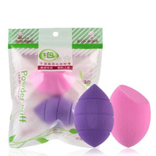 MAANGE Latex Material 2pcs Pro Beauty Flawless Makeup Foundation Puff Multi Shape Sponges silicon makeup sponge Anne