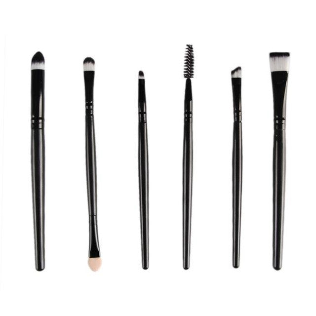MAANGE New 6PCS Cosmetic Makeup Brush Lip Makeup Brush Eyeshadow Brush pincel maquiagem 2017 Anne