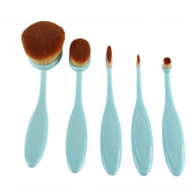 MAANGE New and high quality 5PC/Set Toothbrush Style Eyebrow Brush Foundation Eyeliner Makeup Brushes Anne