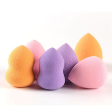 MAANGE Realer 6pcs Pro Beauty Flawless Makeup Foundation Puff Multi Shape Sponges New Latex Material Anne