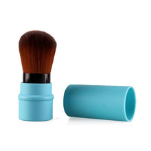 MAANGE professional Synthetic Hair Plastic Material Makeup Brushes Powder Concealer Blush Contour Brush Wooden Brush Anne