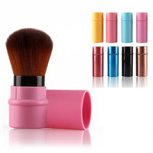 MAANGE professional Synthetic Hair Plastic Material Makeup Brushes Powder Concealer Blush Contour Brush Wooden Brush Anne