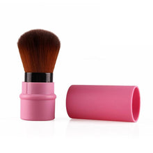 MAANGE professional Synthetic Hair Plastic Material Makeup Brushes Powder Concealer Blush Contour Brush Wooden Brush Anne