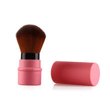 MAANGE professional Synthetic Hair Plastic Material Makeup Brushes Powder Concealer Blush Contour Brush Wooden Brush Anne