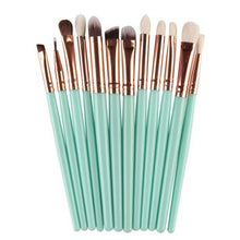 MAANGE wool fiber wooden handle Material 12Pcs Cosmetic Brush Makeup Brush Sets Kits Tools makeup brushes professional Anne