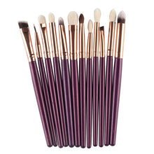 MAANGE wool fiber wooden handle Material 12Pcs Cosmetic Brush Makeup Brush Sets Kits Tools makeup brushes professional Anne