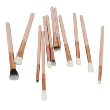 Made from high-grade synthetic fibers 12Pcs Cosmetic Brush Makeup Brush Sets Kits Tools 100% new and high quality Anne