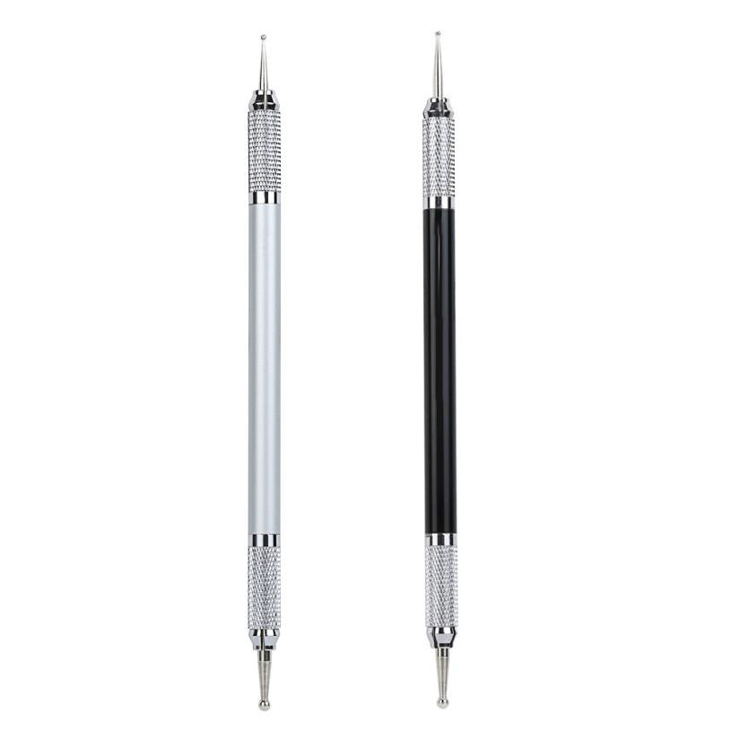 Making Flower & Carve Patterns 1pcs 2 Ends Nail Tool Art Design Point Tools Set Dotting Drill Pen comfortable and easy to handle