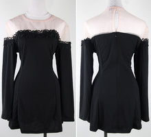 Mesh See Through Casual Dress Tulle Transparent Lace Women Dress Roupas Vestidos Femininos Vestido Casual Petite Mini Dress