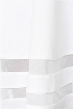 Mesh Striped See Through High Waist Women A Line Dress Girl Summer Sundress Casual Mini Short Dress 2016 Lady High Quality