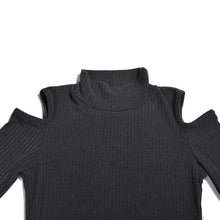 Mini Women Dress Knitted Long Sleeve Winter Dress Turtleneck Cut Out Casual Sweater Dress Sexy Club Robe Cotton Shirt Dresses