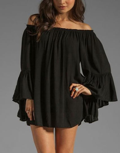 Mini Women Dress Large Plus Size Summer Dress White Casual Slash Neck Black Sun Beach Dresses Vestido Vestidos Femininos 2015