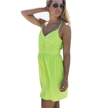 Mint Green Summer Dress 2015 Mini Women Dress Sleeveless Dresses Vestido Vestidos Casual Summer Style Robe