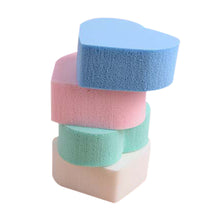 Most Popular 4.0*5.0*1.5CM 4PC Pro Beauty Flawless Makeup Foundation Puff Heart-shaped Sponge Anne