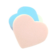 Most Popular 4.0*5.0*1.5CM 4PC Pro Beauty Flawless Makeup Foundation Puff Heart-shaped Sponge Anne