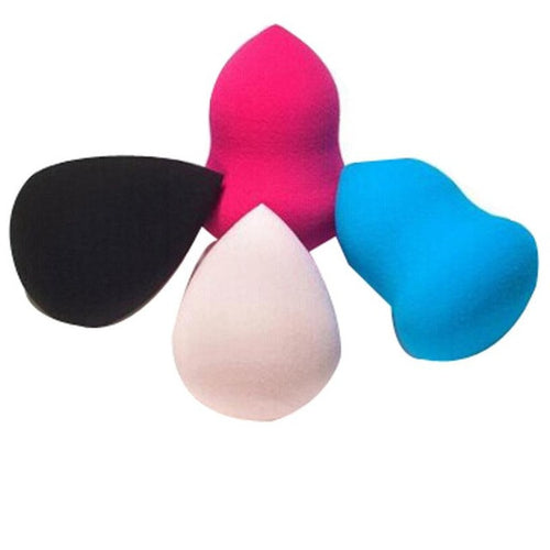 Most Popular 4pcs Pro Beauty Flawless Makeup Foundation Puff Multi Shape Sponges New makeup sponges Anne