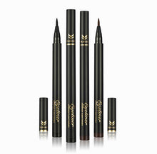 Most Popular High quality paste and the 3D fiber 2Pcs Makeup Liquid Eye Liner Pens Tool + Mascara + Waterproof 3D Eyelash Fiber