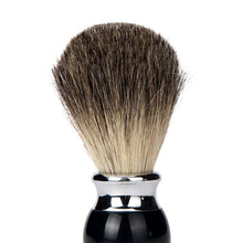 Most Popular Top Quality ZY Resin Handle Shaving Shave Brush Black Badger Hair Barber Salon Tool Anne