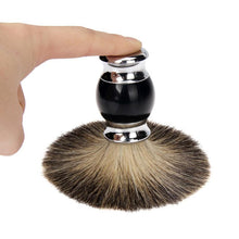 Most Popular Top Quality ZY Resin Handle Shaving Shave Brush Black Badger Hair Barber Salon Tool Anne