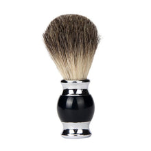 Most Popular Top Quality ZY Resin Handle Shaving Shave Brush Black Badger Hair Barber Salon Tool Anne