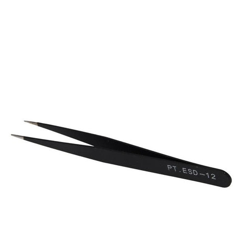 Most Popular planting antistatic material Precision Tweezer Antistatic Tweezers Stainless Tweezers Model 12 Anne