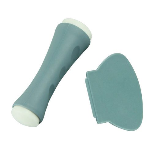 NEW Silicone Dual Ended Nail Stamp Scraper Stamper Transfer Stamping Plate Easy and fast for DIY nail art Anne