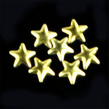 Nail Art 250 Pieces Gold Silver 5mm Star Metal Studs for Nails Phone Decoration Copper Metal Studs Material Anne