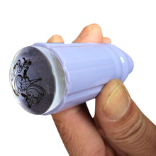 Nail Art Stamping Stamper Scraper Image Plate Manicure Print Tool DIY Plastic Material Suitable for different size image designs
