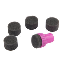 Nail art Sponge Gradual Change Stamper Polish Stamping Manicure Tool Plastic+Sponge Material Hot Pink+Gray Color Anne