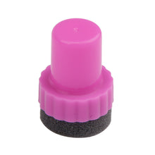 Nail art Sponge Gradual Change Stamper Polish Stamping Manicure Tool Plastic+Sponge Material Hot Pink+Gray Color Anne