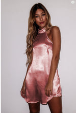 Neon Color Turtle Neck Backless Silk Mini Short Dress 2016 Night Sleep Dress Party Club Sexy Casual Dress High Quality Fashion