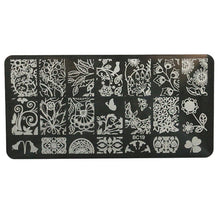 New Arrival 10 type DIY Nail Art Image Stamp Stamping Plates Manicure Template vernis stamping pour ongle 2017 Anne
