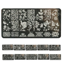 New Arrival 10 type DIY Nail Art Image Stamp Stamping Plates Manicure Template vernis stamping pour ongle 2017 Anne