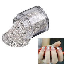 New Arrival 10g/Box Gold Sliver Nail Glitter Powder Shinning Nail Mirror Powder Sequins Material high quality Anne