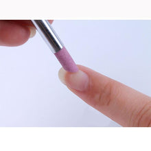 New Arrival 1PC Nail Art Polishing Pen Cuticle Removing Quartz Manicure Tool Nail Tools Quartz Powder Material Anne