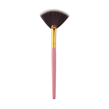 New Arrival 1Pcs Women Fan Brush Lady Portable Slim Professional Makeup Brushes Cosmetic Tools Freeshipping