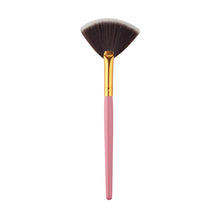New Arrival 1Pcs Women Fan Brush Lady Portable Slim Professional Makeup Brushes Cosmetic Tools Freeshipping