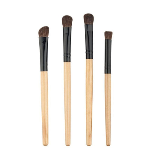 New Arrival 4Pcs Cosmetic Eyebrow Eyeshadow Brush Makeup Brush Sets Kits Tools pincel de base Anne