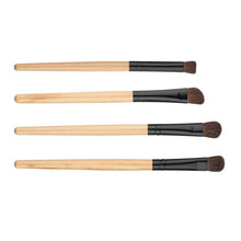 New Arrival 4Pcs Cosmetic Eyebrow Eyeshadow Brush Makeup Brush Sets Kits Tools pincel de base Anne