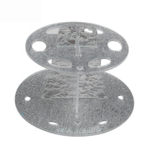 New Arrival 6 Hole Oval Makeup Brush Holder Drying Rack Organizer Cosmetic Shelf Tool Freeshipping