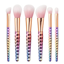 New Arrival 6PCS Cosmetic Makeup Brush Makeup Brush Eyeshadow Brush Wooden Handle + Animal Hair And Fiber Anne