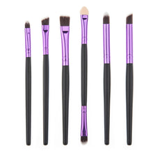 New Arrival 6Pcs Cosmetic Makeup Brush Lip Makeup Brushes Eyeshadow Brush 2016 Forward Freeshipping
