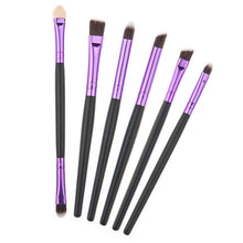 New Arrival 6Pcs Cosmetic Makeup Brush Lip Makeup Brushes Eyeshadow Brush 2016 Forward Freeshipping