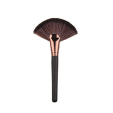 New Arrival Makeup Large Fan Goat Hair Blush Face Powder Foundation Cosmetic Brush Imported Nylon maquillaje 2017 Anne