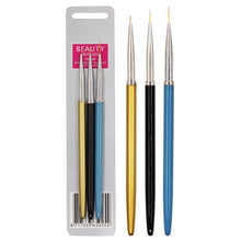 New Arrival plastic Material he New Nail Art Pen 3 Set Pen Pattern Silicone Tube Catch this beautiful accessories for you Anne