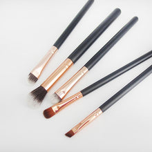 New Arrivals 12 pcs Rose Gold Makeup Brush Complete Eye Set Tools Powder Blending Brush pincel para base 2017 Anne