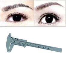 New Arrivals 4PC Microblading Reusable Makeup Measure Eyebrow Guide Ruler Permanent Tools Anne