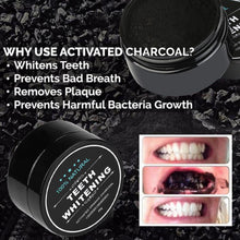 New Arrivals Teeth Whitening Powder Natural Organic Activated Charcoal Bamboo Toothpaste Unique Active Formula 2017 Anne