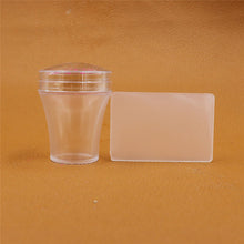 New Big Clear Nail Art Stamping Stamper Scraper Image Plate Manicure Print Tools DIY Beauty Forward Freeshipping